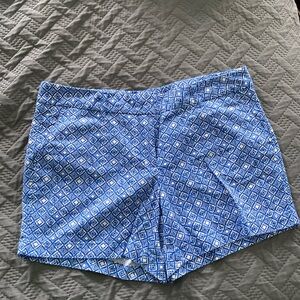 Counterparts Blue and White Shorts